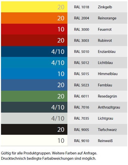 Farben Schrank